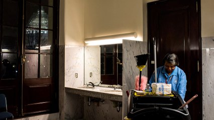 A veteran of the Capitol night shift