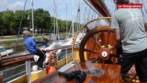 Semaine du Golfe. Le Morgenster accoste dans le port de Vannes