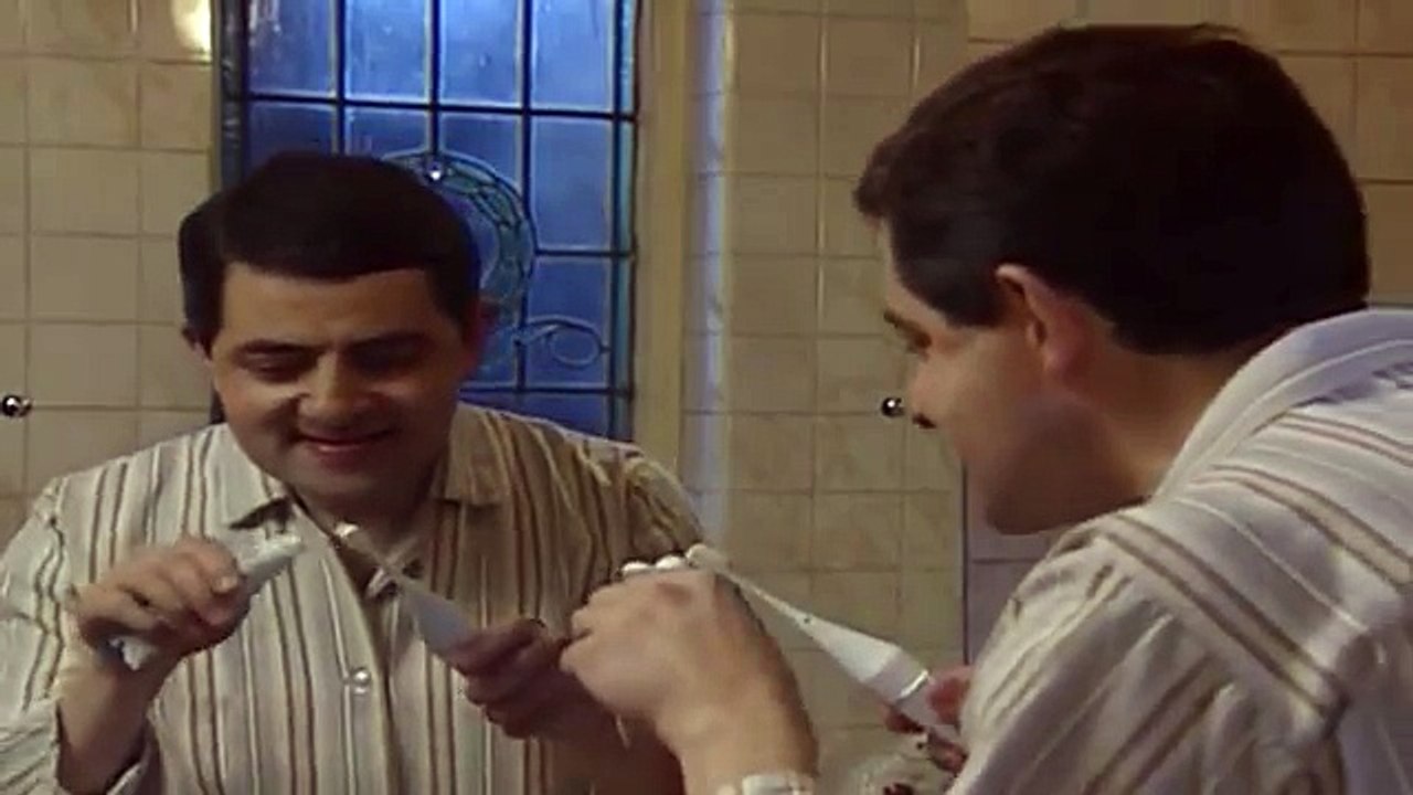 Mr Bean - In the bathroom