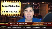 Game 7 Odds Pick New York Rangers vs. Washington Capitals Prediction NHL Playoff Preview 5-13-2015