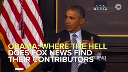 Even Obama Is Confused By Fox News Contributors