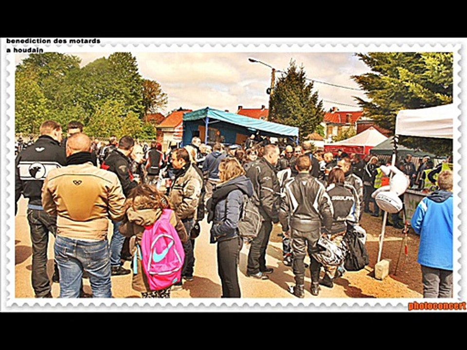 benediction des motards a houdain 2015 (photos)