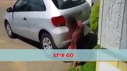 Man Caught on Camera Having Sex with a Car Exhaust [VIDEO]!!