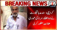 SHC approves Mirza protective bail in disrupting government operations case