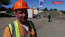 Saint-Martin-des-Champs (29). SNCF : coup d'envoi du chantier  spectaculaire au Binigou