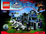 !!NEW!! Lego Jurassic World Indominus Rex Breakout (75919)