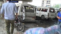 مقتل وجرح العشرات جراء قصف النظام جسر الحج بحلب