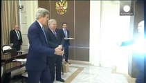 اولین سفر وزیر خارجه آمریکا به روسیه از زمان آغاز بحران اوکراین