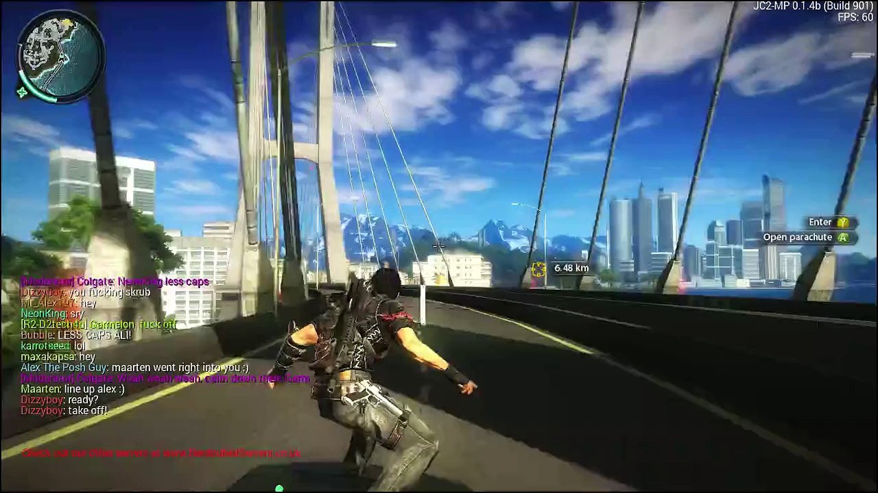lets play Just Cause 2 MP MOD W/ BRadG