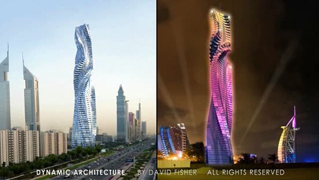 U2U Architects Presented DYNAMIC ARCHITECTURE - ROTATING TOWER_2