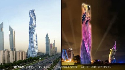 U2U Architects Presented DYNAMIC ARCHITECTURE - ROTATING TOWER_2