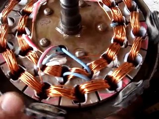 Motor de ventilador de teto 127 v modificado para 24 v