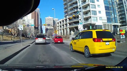 Calgary Sightseeing, Driving Through Downtown Calgary, Calgary Canada