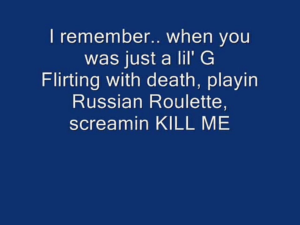 2Pac - Lil' Homies (with lyrics)