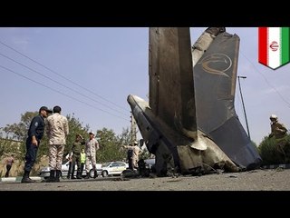 イランで旅客機墜落　死者多数