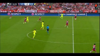 [HQ] Goal neymar - Bayern Munich 1-2 Barcelona - 12-MAY-2015