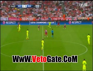 "نيمار" يتعادل بالهدف الاول برشلونه فى بايرن ميونخ