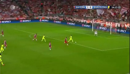 Neymar 1_1 _ Bayern München - Barcelona 12.05.2015 HD