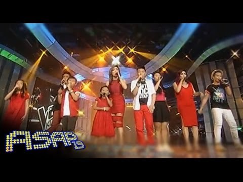 Angeline, Eric & Yeng sing 'Roar' with Voice Kids PH Top 6