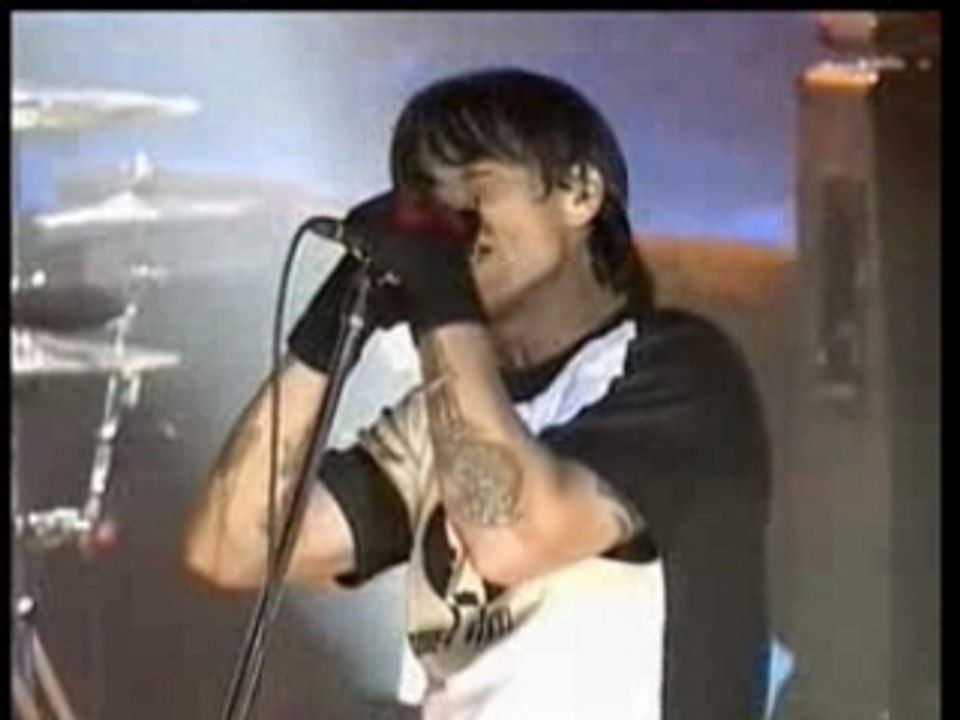 Red Hot Chili peppers - Cant stop live