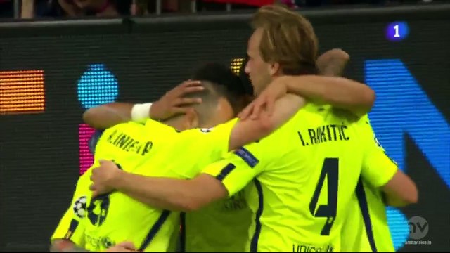 Goal Neymar Bayern München 1-2 Barcelona 12.05.2015 Champions League