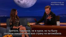 Nina Dobrev on Late Night with Conan O'Brian