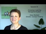 20: Choosing a Learning Management System (LMS)