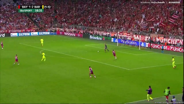 GOAL Lewandowski 2-2 - Bayern Munich vs Barcelona - Champions League - 12.05.2015