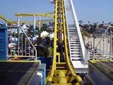 West Roller Coaster at Pacific Park on the Santa Monica Pier - On Ride Video