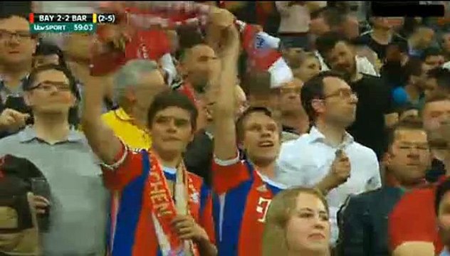 Robert Lewandowski Goal Bayern Munich 2-2 Fc Barcelona | UCL 12.05.2015 HD