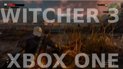 THE WITCHER 3 Gameplay on Xbox One (Full HD)