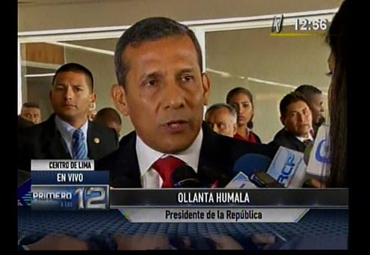Ollanta Humala: extradición de Belaunde Lossio debe ser rápida