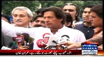 ▶ Imran Khan's Response on Reporter's Question -Abhi tou Party Shuru Huwi Hai-