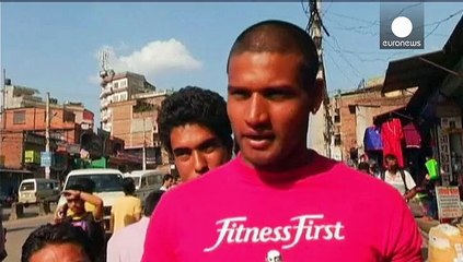 İkinci kez sallanan Nepal'de halk perişan