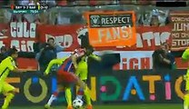 Robert Lewandowski Angry Because the Referee Give Him a Yellow Card - Bayern Mün