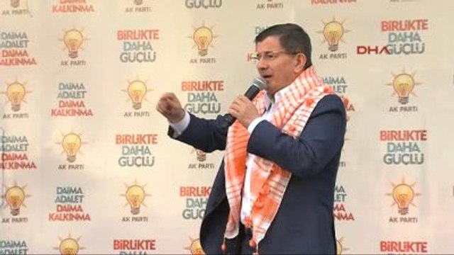 Burdur - Başbakan Davutoğlu Partisinin Burdur Mitinginde Konuştu 4