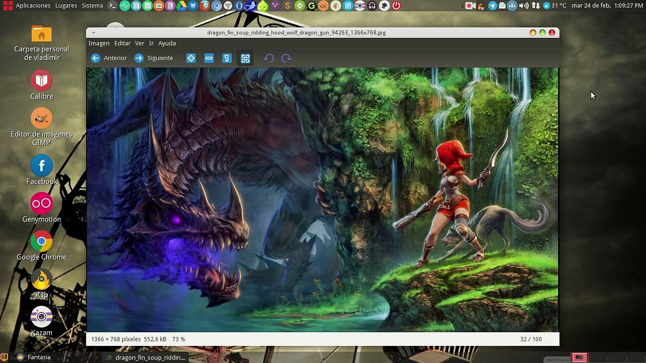 Pack Wallpapers Fantasy (Fantasía) - (1366 x 768).
