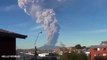 Amazing Eruption of Calbuco Volcano in Chile RAW VIDEO