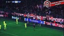 Robert Lewandowski Goal Gol - Bayern Munich vs Barcelona 2015 Champions League 12-05-2015