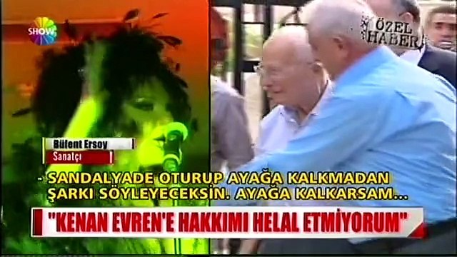 Bülent Ersoy Kenan Evren'e Hakkımı Helal Etmiyorum