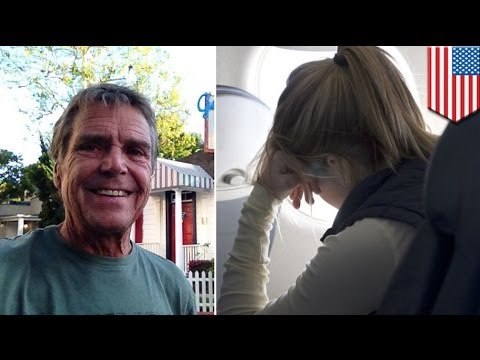 Dirty old man sexually assaults teen girl on Delta flight