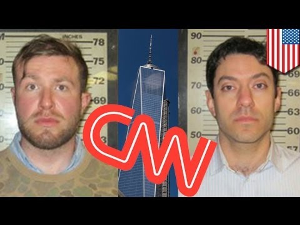CNN reporters arrested for breaking into Freedom Tower (1 WTC) VIDEO
