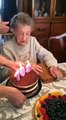 Grandma blows out candles (FAIL)