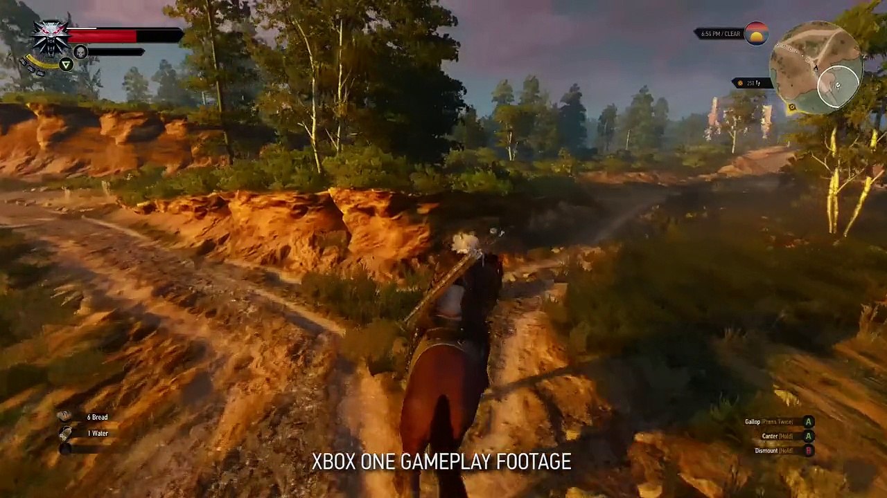 The Witcher 3 : Wild Hunt - Près de 6 minutes de gameplay sur Xbox One