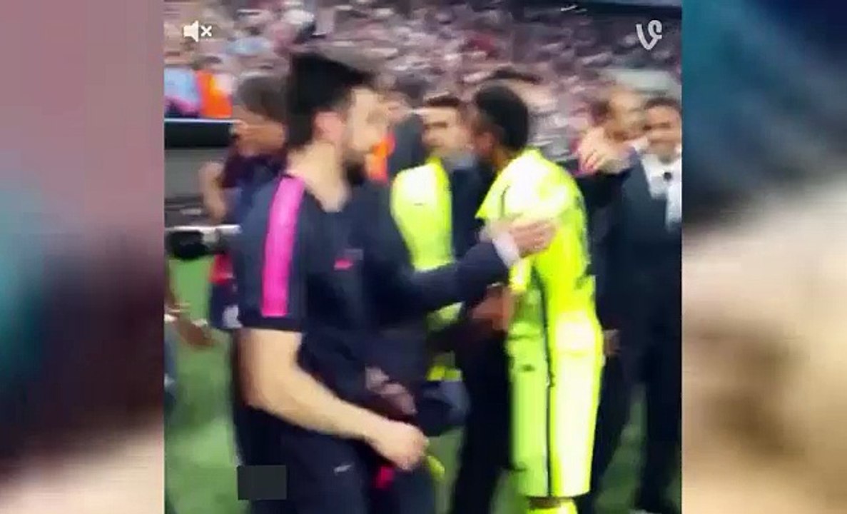 Neymar Festeja Pase A La Final De La Champions League en Munich