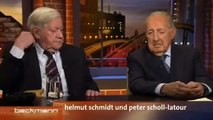 Helmut Schmidt Peter Scholl-Latour erklären den Deutschen den Islam (Lustig am Ende)