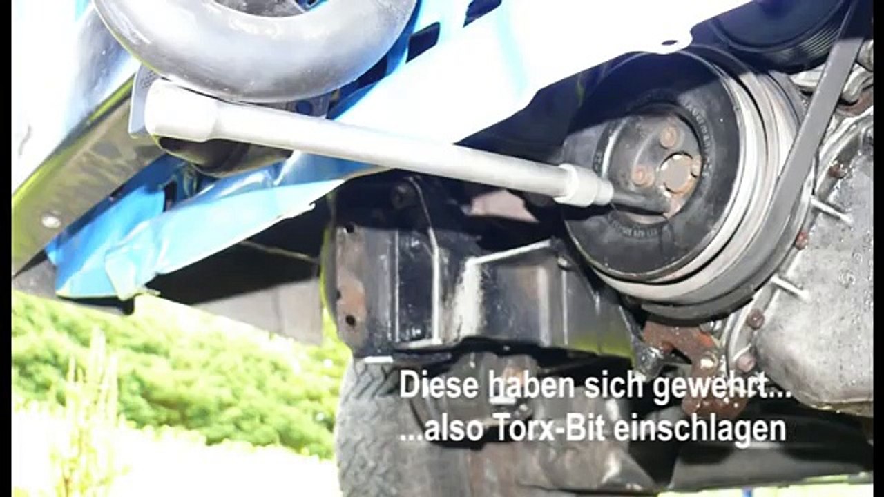 VW T3 Zahnriemen wechseln Förderbeginn einstellen