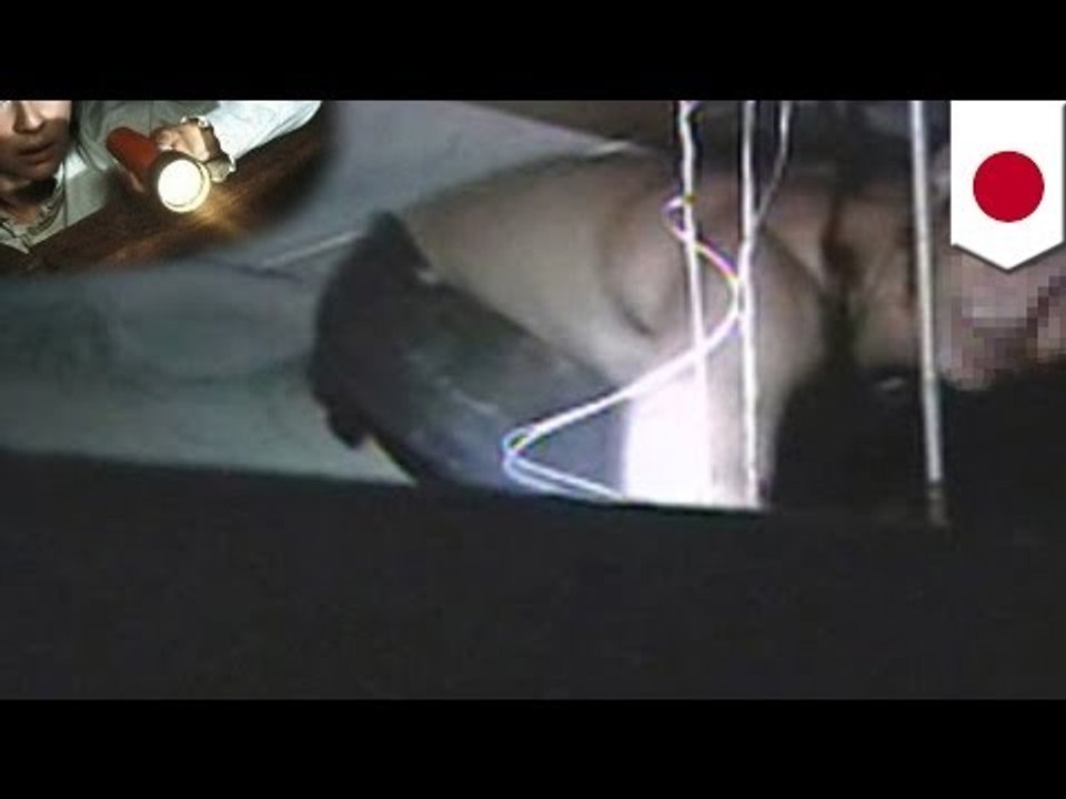 のぞき目的でトイレ天井裏侵入