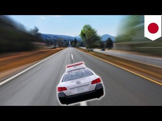 パトカーがスピード違反で送検