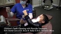 Children's Teeth Cleaning at Dr.Bruce B. Baker Pediatric Dental Office